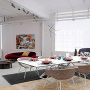 Seraphin Wine 2 seater sofa with velvet effect