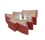 12x Country Pine Pillar Candle