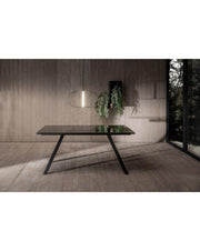 Extendable table 160 - 240 x 90 cm - Smokey