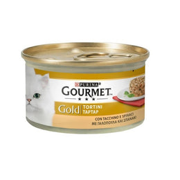 Gourmet Gold cupcakes with turkey and spinach Purina 85 grams