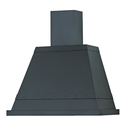 BROOKLYN extractor hood in burnished stainless steel 120 cm