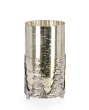 Set of 4 Gold H18.5 Votive Candles