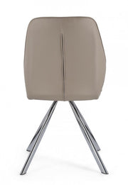 4x Maxwell Pu Taupe Chair