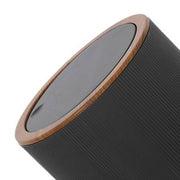 5 Liter London Series Black Waste Bin.