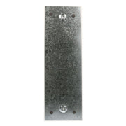 Week glass blackboard with marker cm20x60x0,5