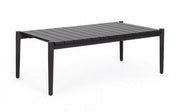 Calypso anthracite garden coffee table 110x60 cm