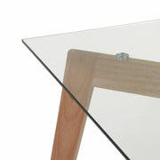 Rectangular wooden table 120x80x74h cm