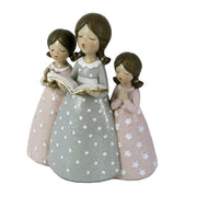 Pink resin statue cm14,5x7h16,5