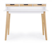 Toronto 3-drawer desk 110x60 cm
