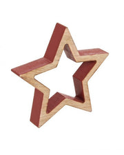 12x Red Star Shape S