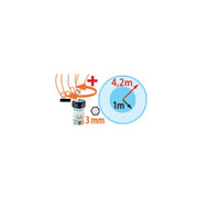 Pop-Up sprinkler adjustable from 0 to 350 Degrees rise 2 