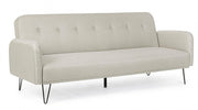 Bridjet Beige sofa bed in reclining fabric