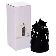 Rectangular walnut wicker basket cm53/58x37h13