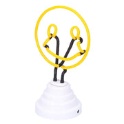 Luce smile neon giallo cm10x13h24