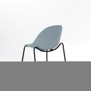 Light blue polypropylene chair