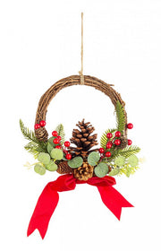 Red Christin To Pendant Set of 4