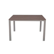 Monster rectangular table 110x70 dove gray structure and gray larch top