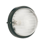 Large E27 black round industrial line ceiling