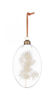 12x Greenery Oval Pendant