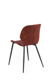 Set of 4 Soft-Touch Chairs 55cm x 45cm x 83cm