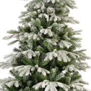 Sunndal fir frosted Christmas tree H 210 x ø 120 cm
