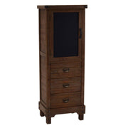 Walnut kitchen living room furniture with blackboard door cm 137 h