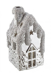 Set of 4 Silver Edel House Candles - Large