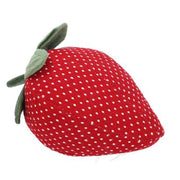 Strawberry polyester doorstop cm12x12h18