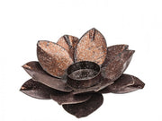 6x Brown Flower Dustin S Candle