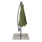 Garden umbrella with 360 ° arm Texas 300x h260 cm Anthracite - Olive
