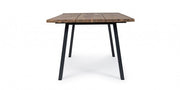 Oslo natural wood furniture table 200 x 100 cm