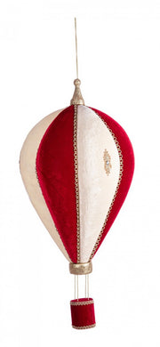 Red Hot Air Balloon Pendant H90