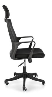 Laurent office chair with armrests black