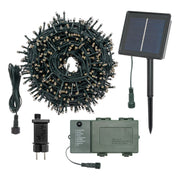 Multi-purpose 1000 LED chain 50m with solar panel