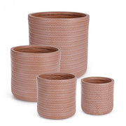Set4 P.Vaso Eyelash Braiding Terracotta