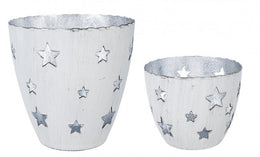 6x Set2 Kalix Svas Stella Bianco Candle