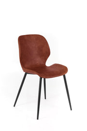 Set of 4 Soft-Touch Chairs 55cm x 45cm x 83cm