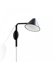 Applique LED Antares in metallo nero STS