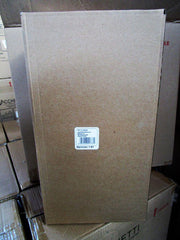 Rectangular white metal lantern 1-2 cm24x16,3h43