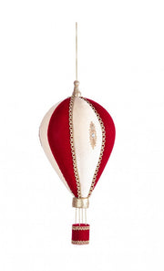 Red Hot Air Balloon Pendant H58
