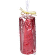 Red paraffin candle cm ø7h15