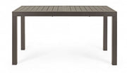 Extendable outdoor table in aluminum Caffè HILDE YK14 140 - 210x77x h75 cm