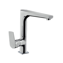 Kitchen sink mixer tap chrome finish h.24x19 cm