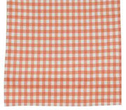 Orange checked runner jm-2147 cm. 45x140