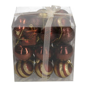 Copper plastic sphere 30 pieces packcmø6