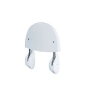 Foldable Wall Mounted Disabled Seat - White 35x25 cm