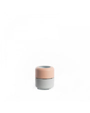 Idra table lamp in pink and gray metal STS