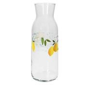 Carafe 1200 cc in transparent glass Panarea line<