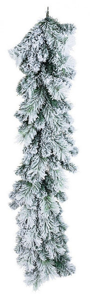 6x Snowy Cermis Garland H120