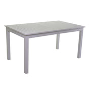 Sullivan aluminum table extendable anthracite cm150 - 210x90xh73
